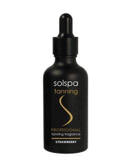 Strawberry tanning fragrance drops from solspa tanning
