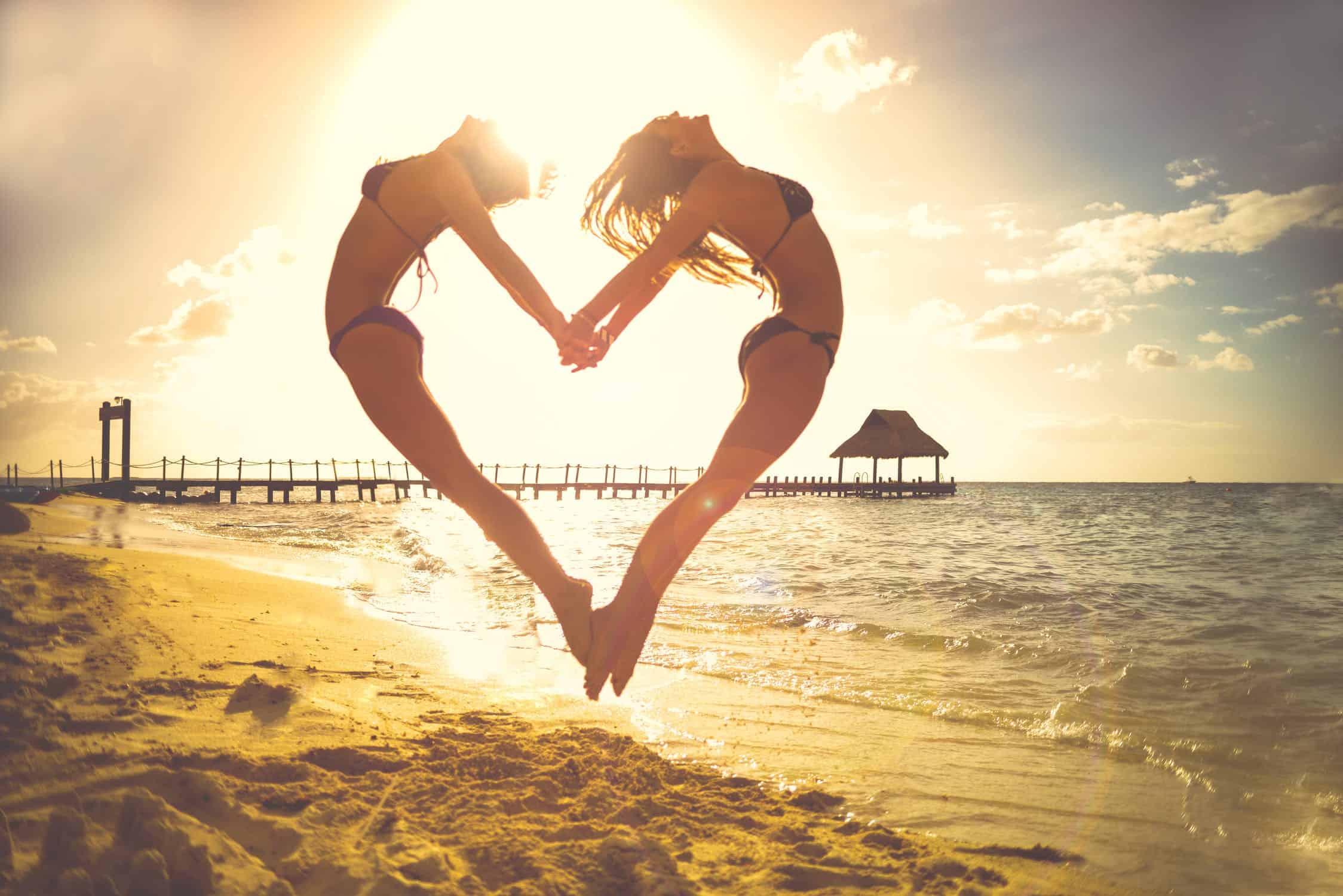 Solspa Tanning Beach Heart Love Tan
